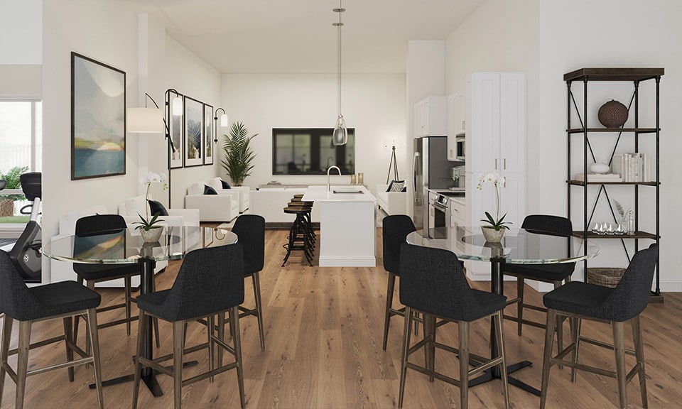 Domus Urbana Condo dinning room